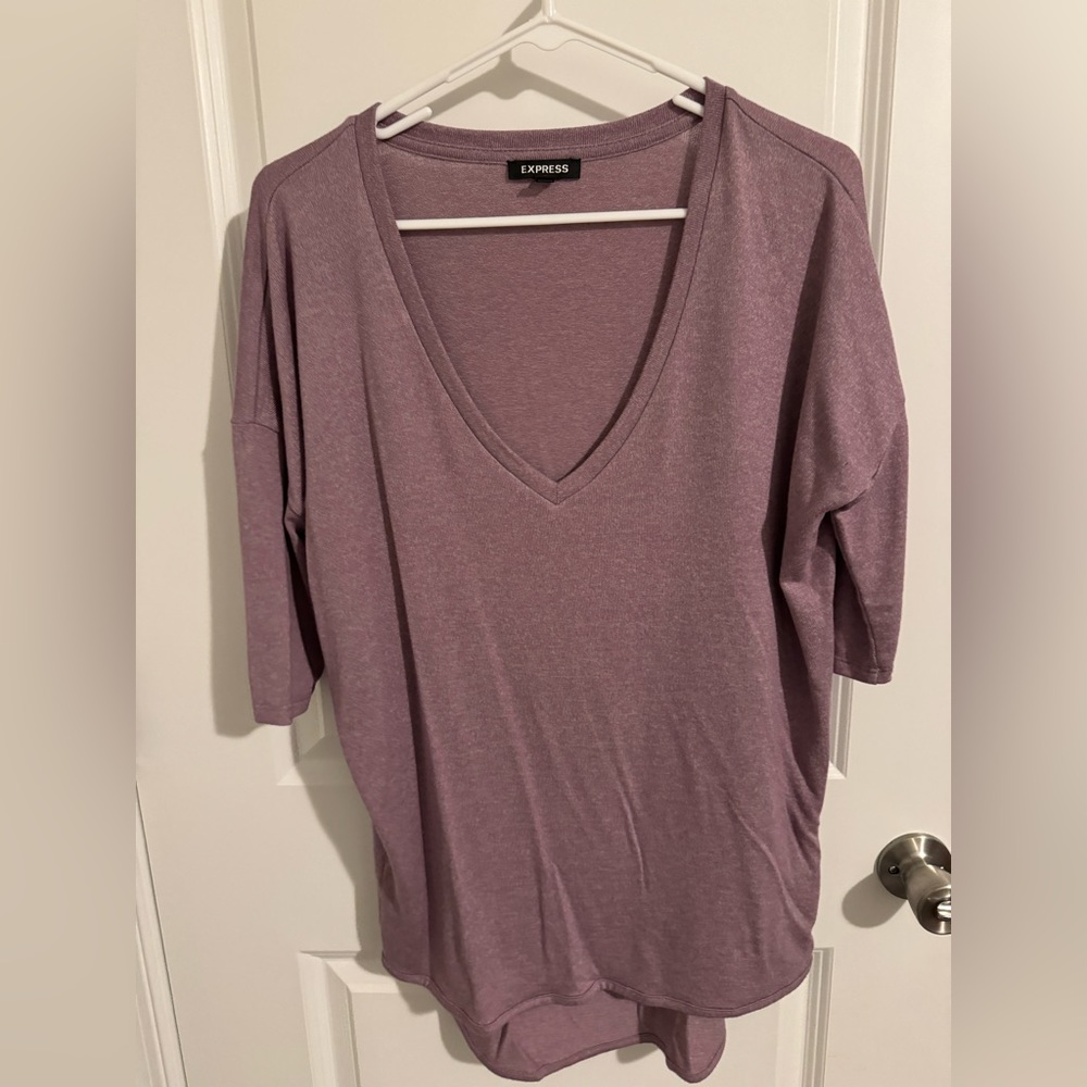 Express Purple Sweater
